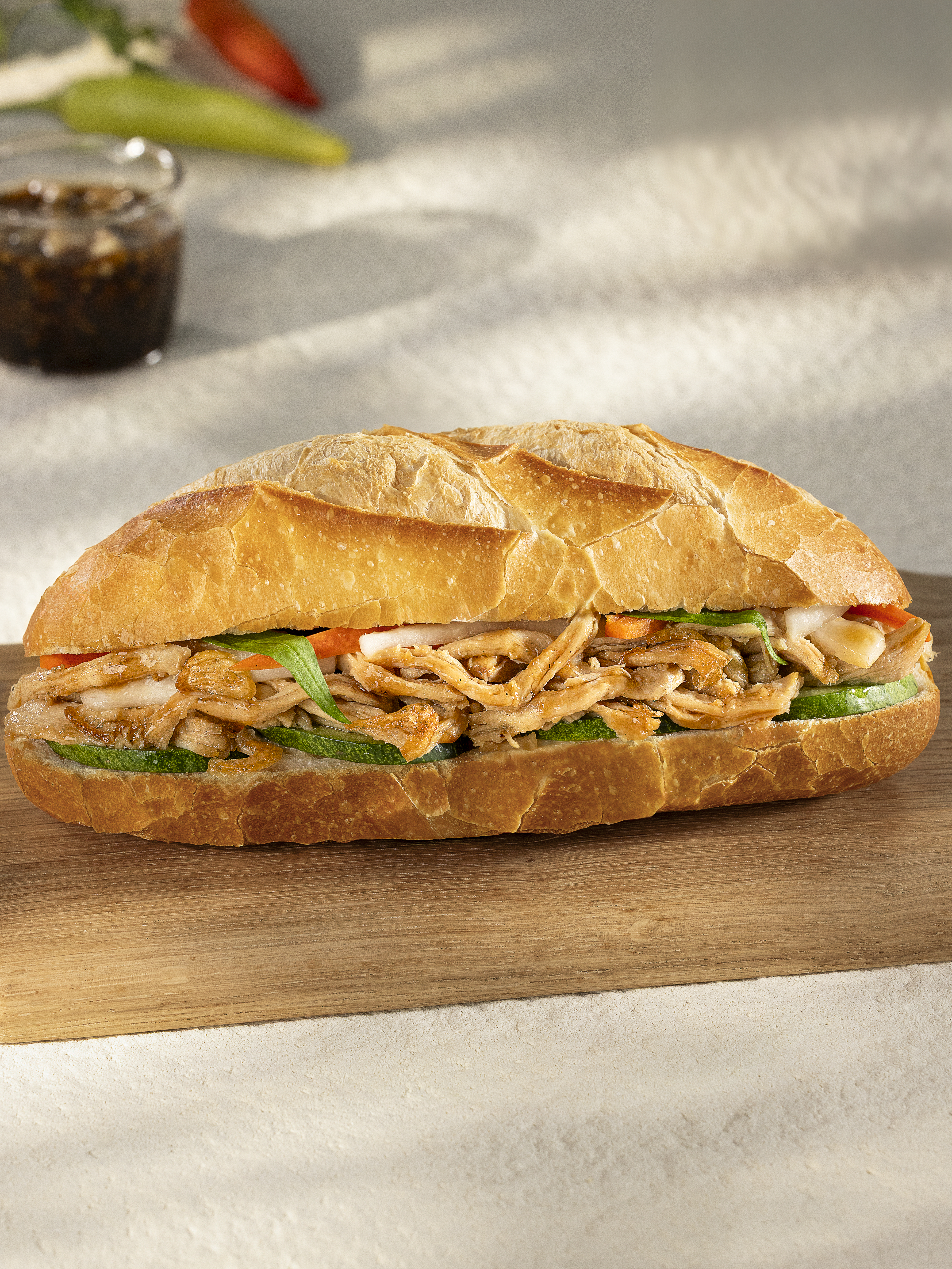 Bánh mì gà 